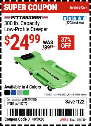 Harbor Freight Coupons, HF Coupons, 20% off - 