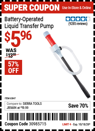 Harbor Freight Coupons, HF Coupons, 20% off - 