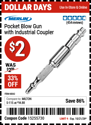 Harbor Freight Coupons, HF Coupons, 20% off - 68262