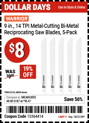 Harbor Freight Coupons, HF Coupons, 20% off - 9