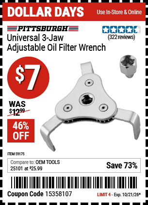 Harbor Freight Coupons, HF Coupons, 20% off - 59175