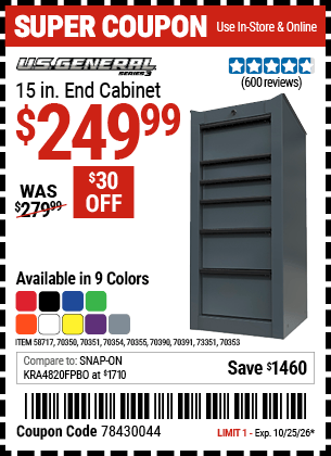 Harbor Freight Coupons, HF Coupons, 20% off - 58717