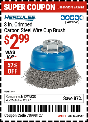 Harbor Freight Coupons, HF Coupons, 20% off - 73049