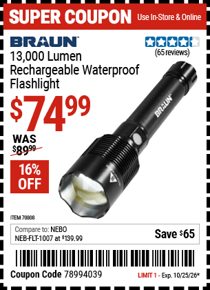 Harbor Freight Coupons, HF Coupons, 20% off - 70808