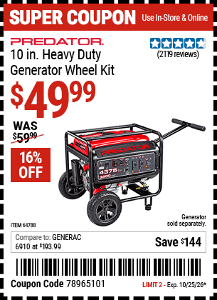 Harbor Freight Coupons, HF Coupons, 20% off - 10