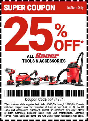 Harbor Freight Coupons, HF Coupons, 20% off - 