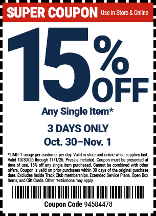 Harbor Freight Coupons, HF Coupons, 20% off - 