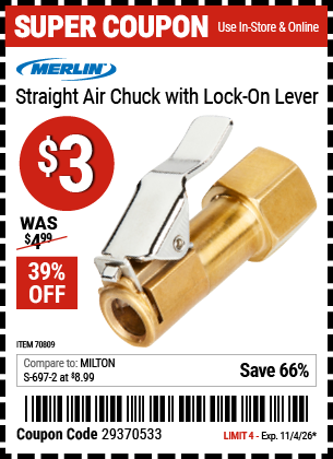 Harbor Freight Coupons, HF Coupons, 20% off - 70809