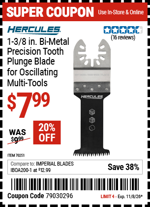 Harbor Freight Coupons, HF Coupons, 20% off - 