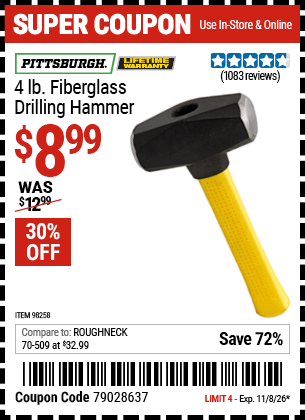 Harbor Freight Coupons, HF Coupons, 20% off - 