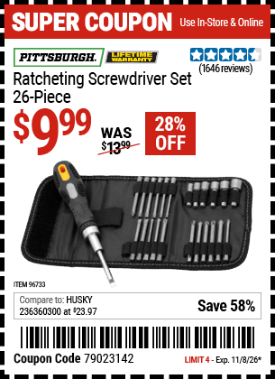Harbor Freight Coupons, HF Coupons, 20% off - 