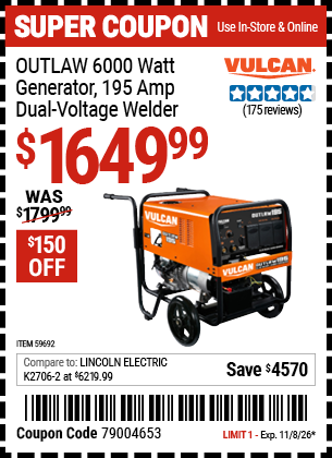 Harbor Freight Coupons, HF Coupons, 20% off - 