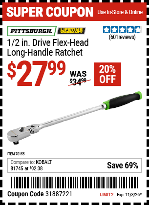 Harbor Freight Coupons, HF Coupons, 20% off - 
