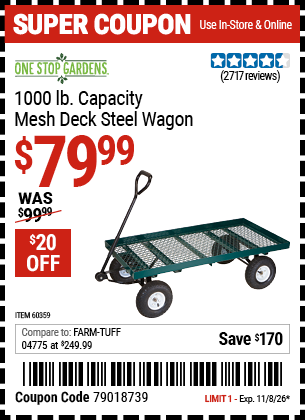 Harbor Freight Coupons, HF Coupons, 20% off - 