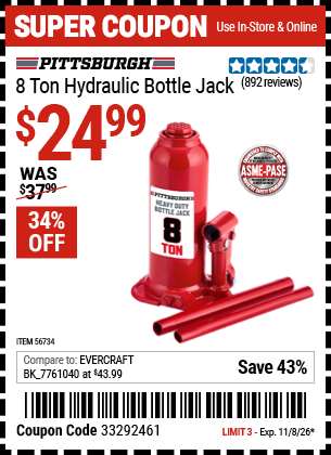 Harbor Freight Coupons, HF Coupons, 20% off - 
