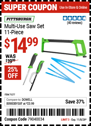 Harbor Freight Coupons, HF Coupons, 20% off - 