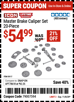 Harbor Freight Coupons, HF Coupons, 20% off - 