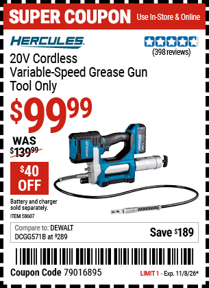 Harbor Freight Coupons, HF Coupons, 20% off - 
