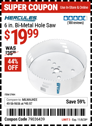 Harbor Freight Coupons, HF Coupons, 20% off - 