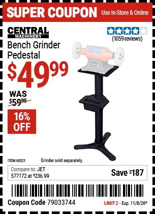 Harbor Freight Coupons, HF Coupons, 20% off - 