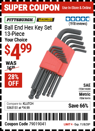 Harbor Freight Coupons, HF Coupons, 20% off - 