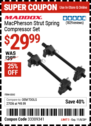 Harbor Freight Coupons, HF Coupons, 20% off - 