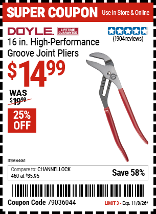 Harbor Freight Coupons, HF Coupons, 20% off - 
