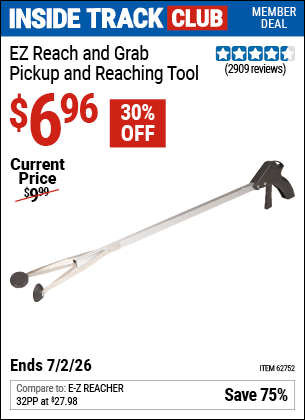 Harbor Freight Coupons, HF Coupons, 20% off - Ez Reach And Grab Pickup And Reaching Tool