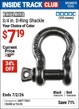Harbor Freight Coupons, HF Coupons, 20% off - 3/4
