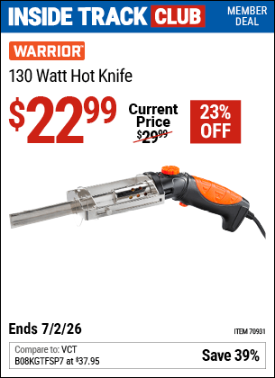 Harbor Freight Coupons, HF Coupons, 20% off - 70931