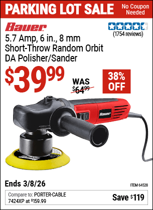 Harbor Freight Coupons, HF Coupons, 20% off - Bauer 6