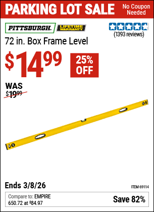 Harbor Freight Coupons, HF Coupons, 20% off - 72