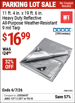 Harbor Freight Coupons, HF Coupons, 20% off - 11 Ft. 4