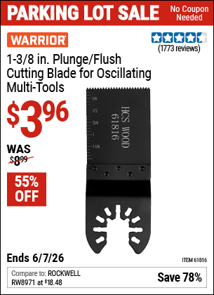 Harbor Freight Coupons, HF Coupons, 20% off - 1-3/8
