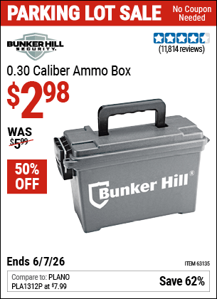 Harbor Freight Coupons, HF Coupons, 20% off - Ammo Box