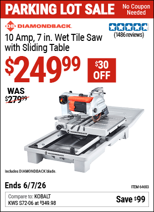 Harbor Freight Coupons, HF Coupons, 20% off - 1.5 Hp, 7