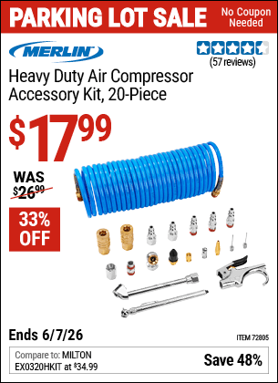 Harbor Freight Coupons, HF Coupons, 20% off - 72805