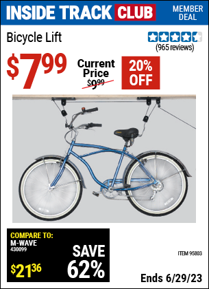 Harbor Freight Tools Coupons, Harbor Freight Coupon, HF Coupons-Bicycle Lift