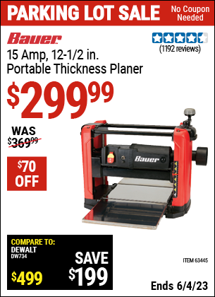 Harbor Freight Tools Coupons, Harbor Freight Coupon, HF Coupons-Bauer 15 Amp 12 1/2