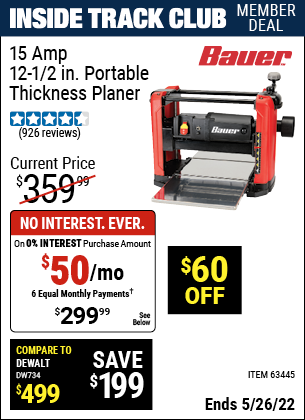 Harbor Freight Tools Coupons, Harbor Freight Coupon, HF Coupons-Bauer 15 Amp 12 1/2