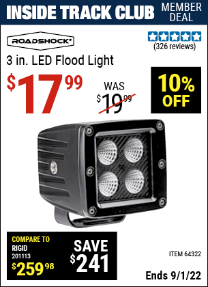 Harbor Freight Tools Coupons, Harbor Freight Coupon, HF Coupons-Roadshock 965 Lumens 3