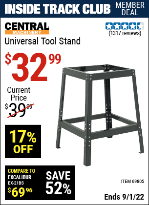 Harbor Freight Tools Coupons, Harbor Freight Coupon, HF Coupons-Universal Tool Stand