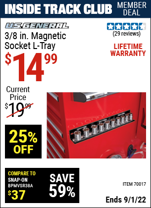 Harbor Freight Tools Coupons, Harbor Freight Coupon, HF Coupons-Magnetic Socket L-trays