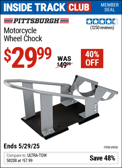 Harbor Freight Coupons, HF Coupons, 20% off - Motorcycle Wheel