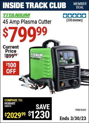 Harbor Freight Tools Coupons, Harbor Freight Coupon, HF Coupons-Titanium 45a Plasma Cutter