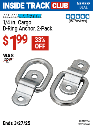 Harbor Freight Coupons, HF Coupons, 20% off - 2 Piece, 1/4