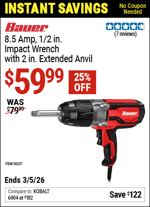 Harbor Freight Coupons, HF Coupons, 20% off - 58337