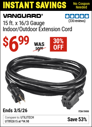 Harbor Freight Coupons, HF Coupons, 20% off - 59808