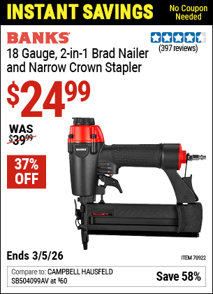 Harbor Freight Coupons, HF Coupons, 20% off - 70922