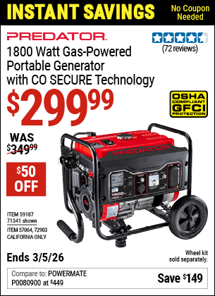Harbor Freight Coupons, HF Coupons, 20% off - 71341